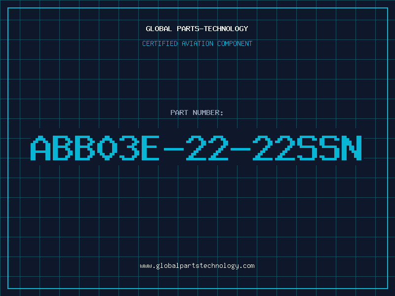Aviation Part ABB03E-22-22SSN