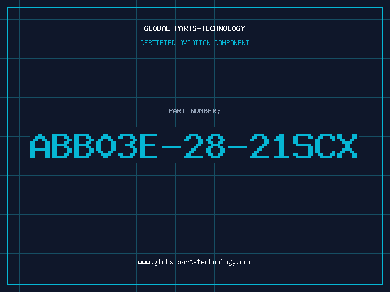Aviation Part ABB03E-28-21SCX