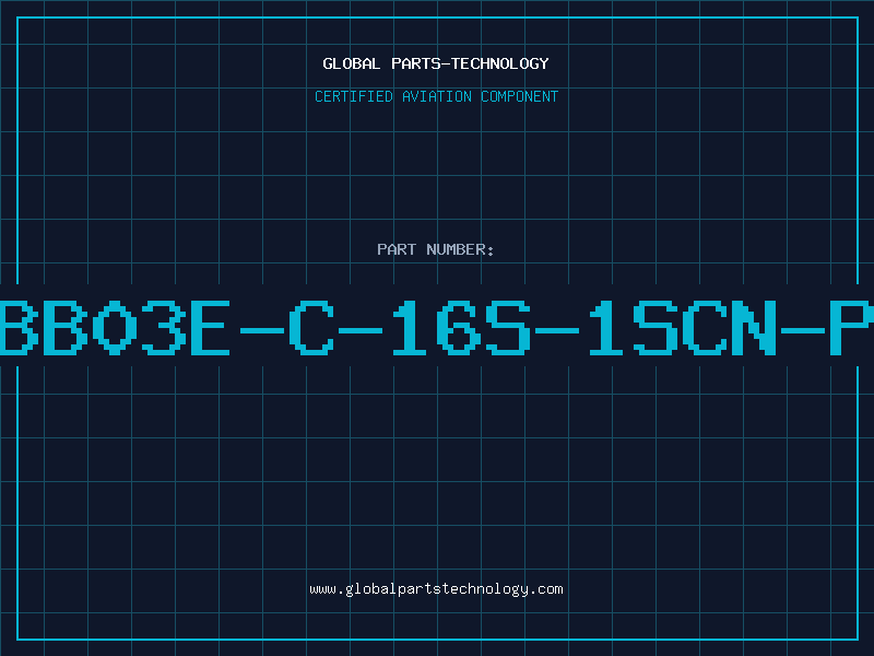 Aviation Part ABB03E-C-16S-1SCN-P3