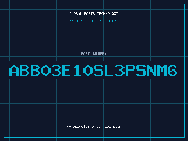 Aviation Part ABB03E10SL3PSNM6