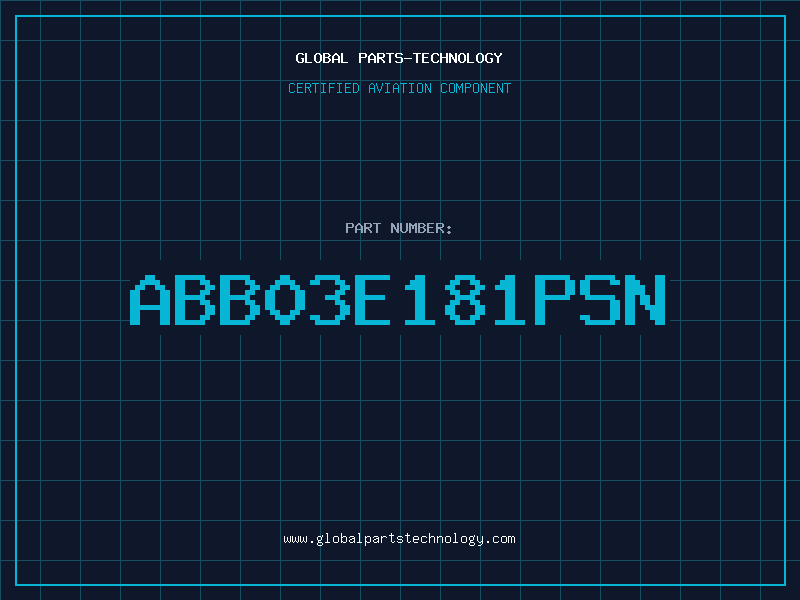 Aviation Part ABB03E181PSN