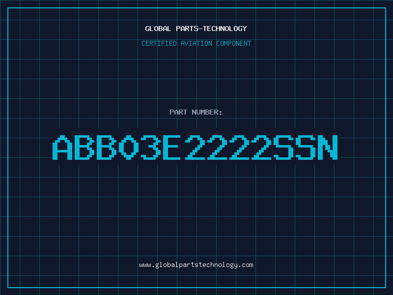 Aviation Part ABB03E2222SSN