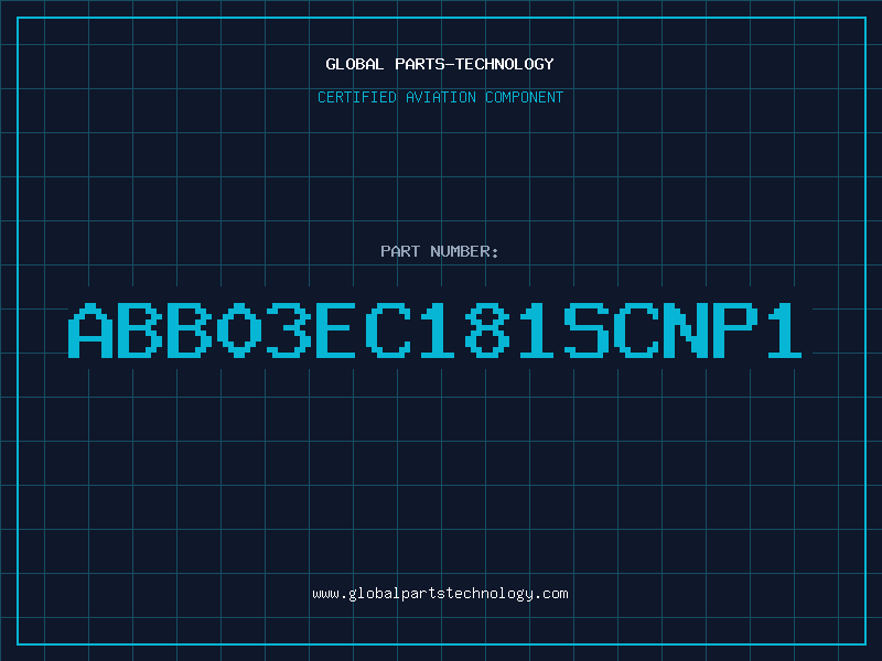 Aviation Part ABB03EC181SCNP1
