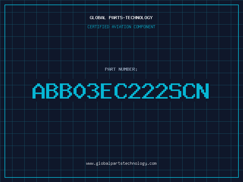 Aviation Part ABB03EC222SCN