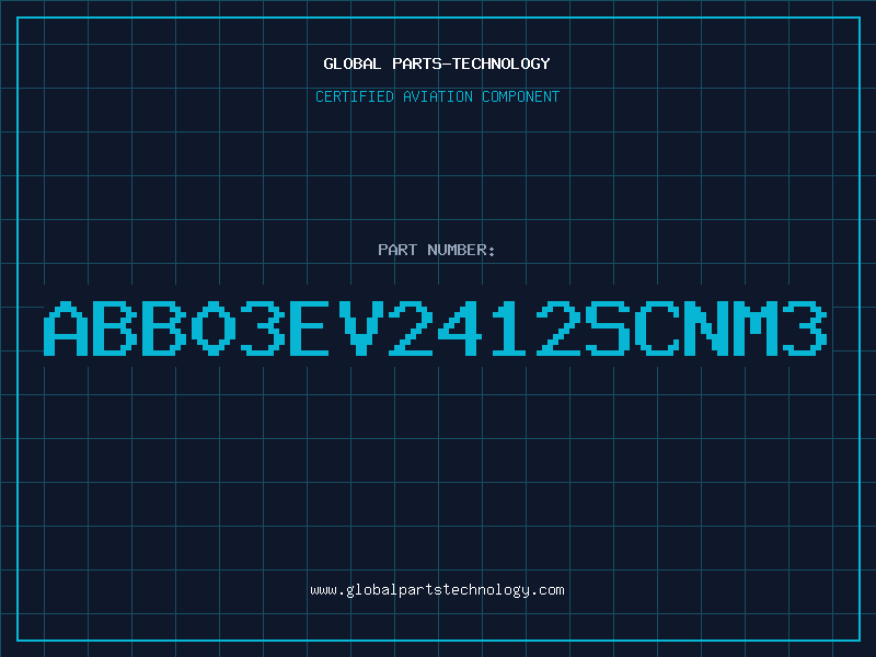 Aviation Part ABB03EV2412SCNM3