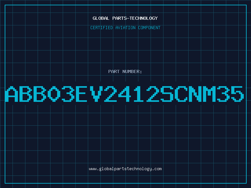 Aviation Part ABB03EV2412SCNM35