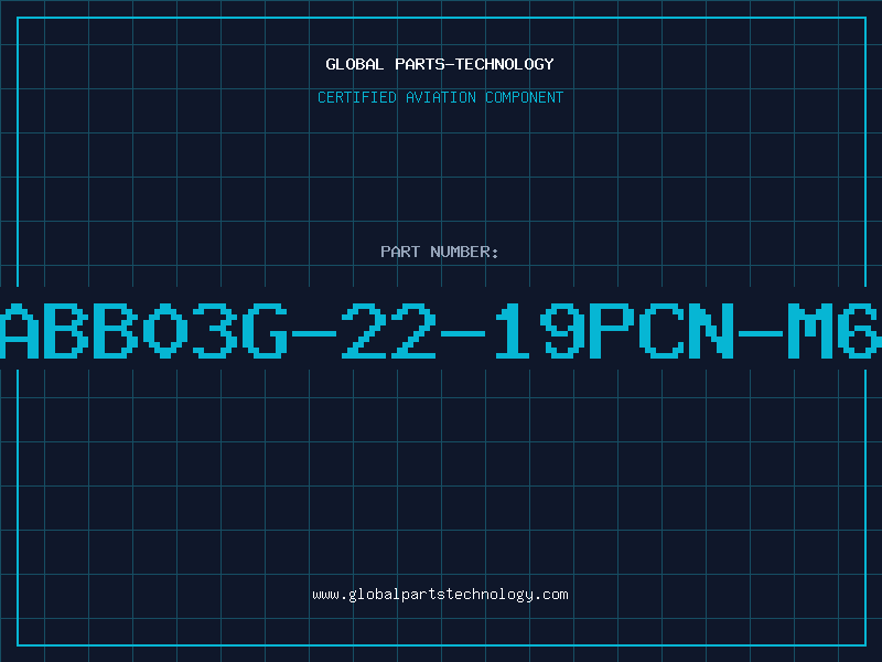 Aviation Part ABB03G-22-19PCN-M6