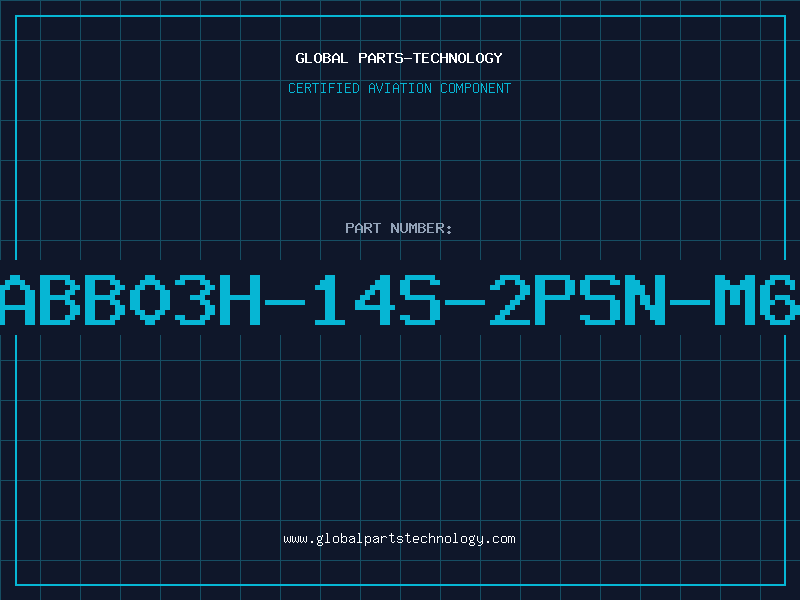 Aviation Part ABB03H-14S-2PSN-M6