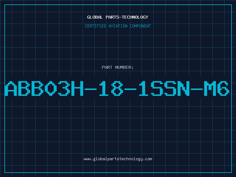 Aviation Part ABB03H-18-1SSN-M6