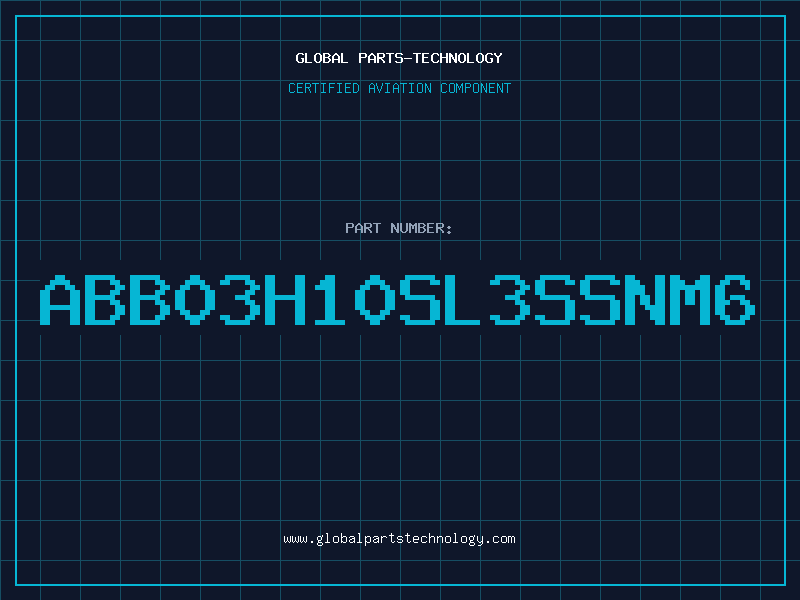 Aviation Part ABB03H10SL3SSNM6