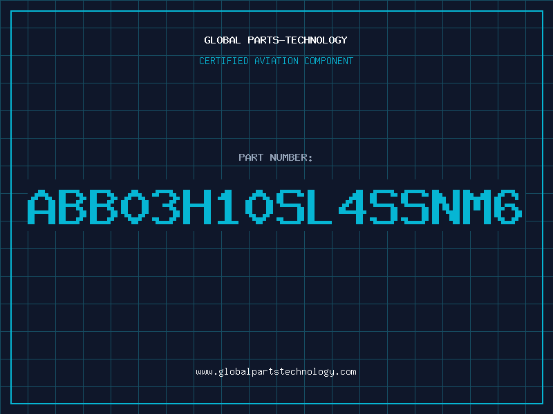 Aviation Part ABB03H10SL4SSNM6