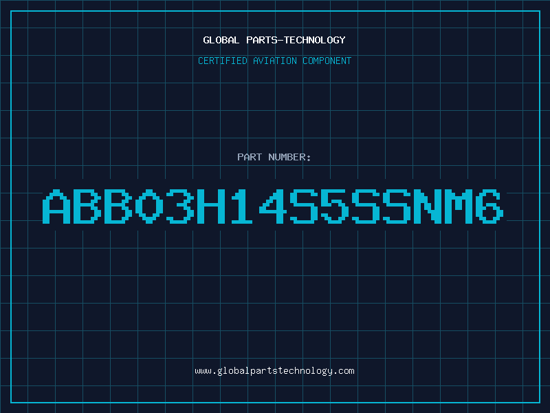 Aviation Part ABB03H14S5SSNM6