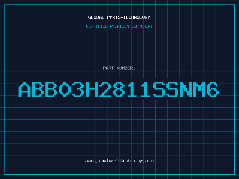 Aviation Part ABB03H2811SSNM6