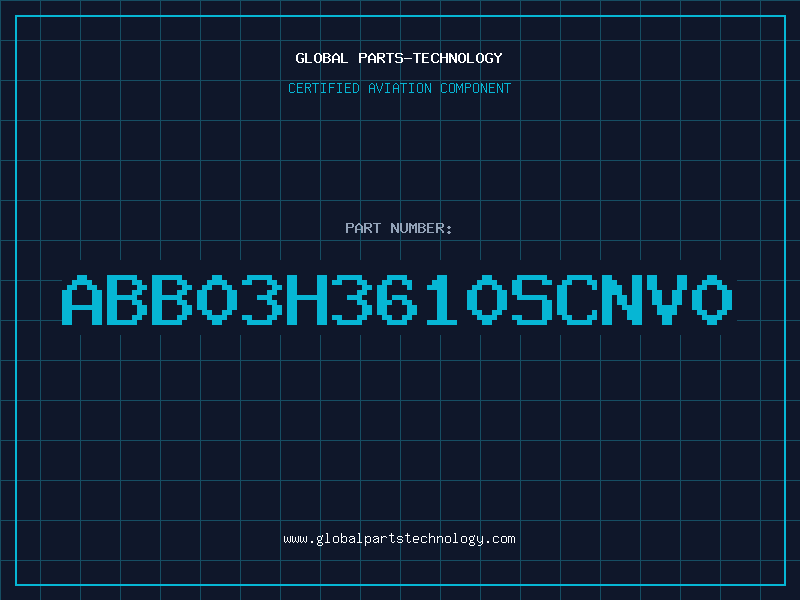 Aviation Part ABB03H3610SCNV0