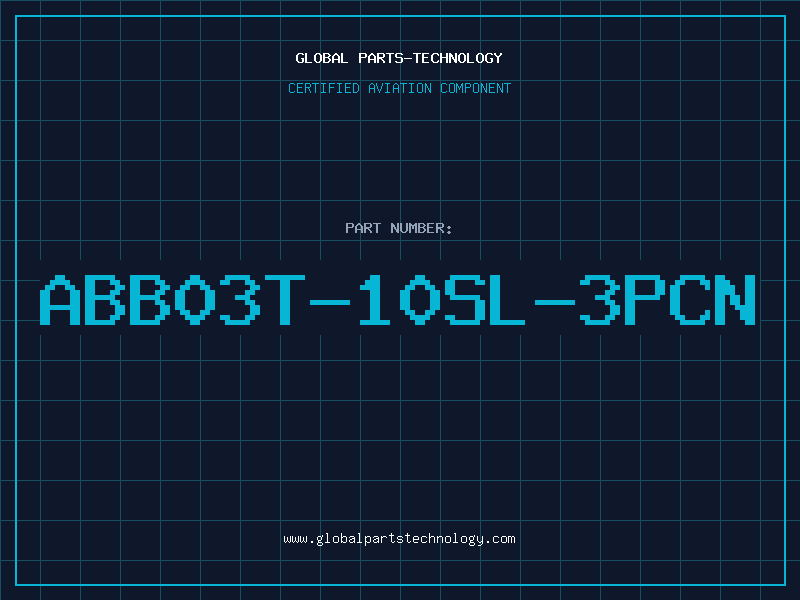 Aviation Part ABB03T-10SL-3PCN