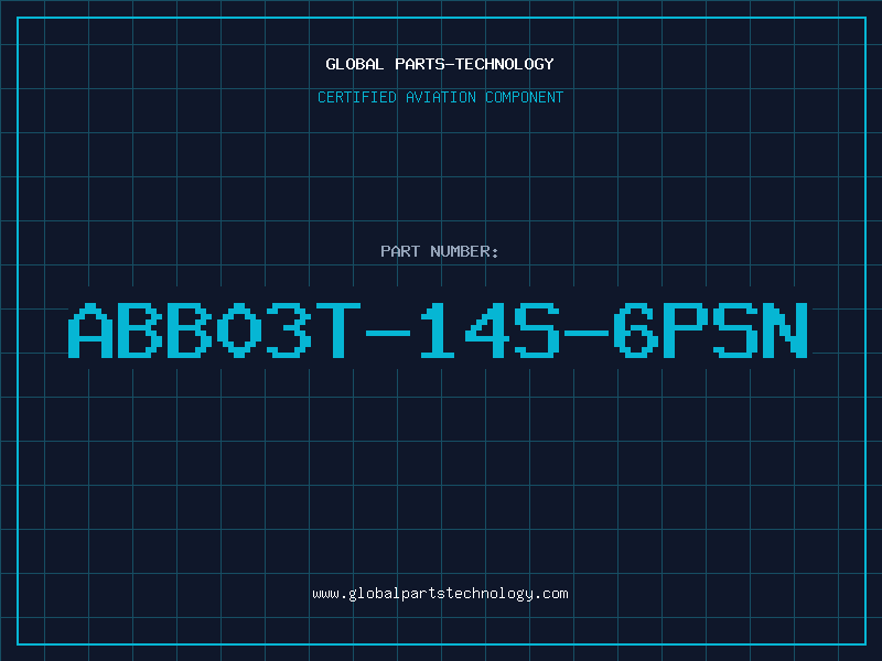 Aviation Part ABB03T-14S-6PSN