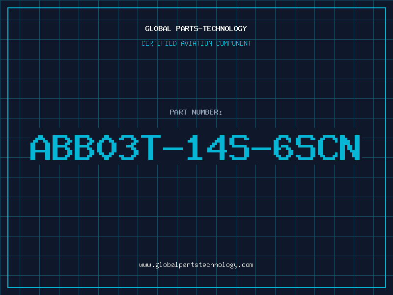 Aviation Part ABB03T-14S-6SCN
