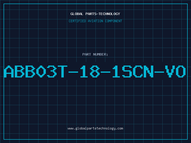 Aviation Part ABB03T-18-1SCN-VO