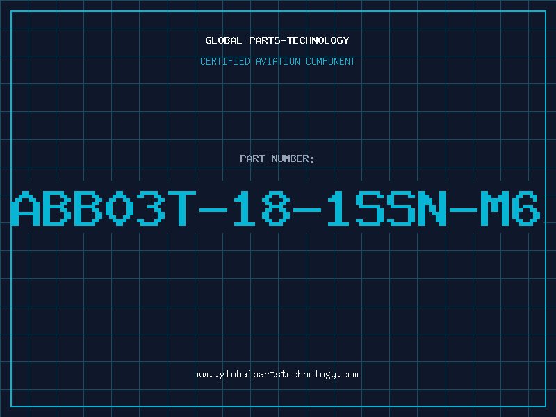 Aviation Part ABB03T-18-1SSN-M6