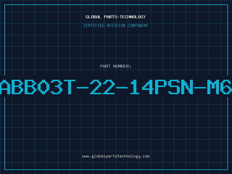 Aviation Part ABB03T-22-14PSN-M6