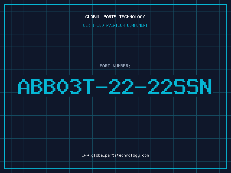 Aviation Part ABB03T-22-22SSN