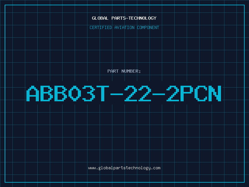 Aviation Part ABB03T-22-2PCN