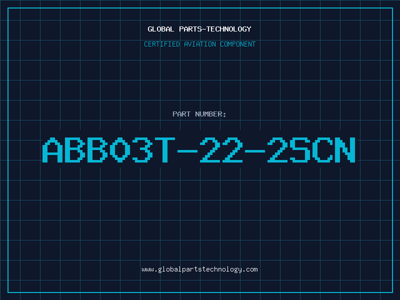 Aviation Part ABB03T-22-2SCN