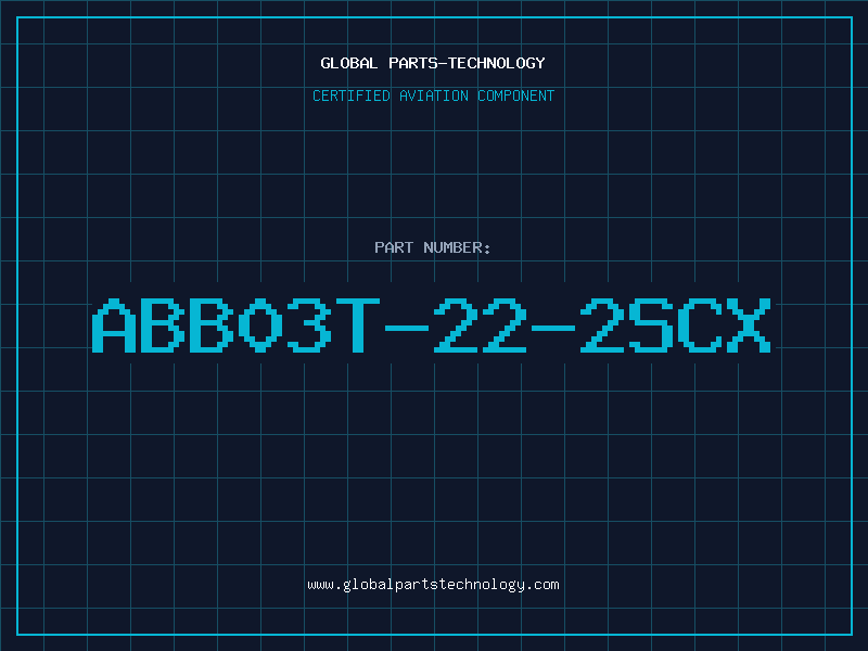 Aviation Part ABB03T-22-2SCX