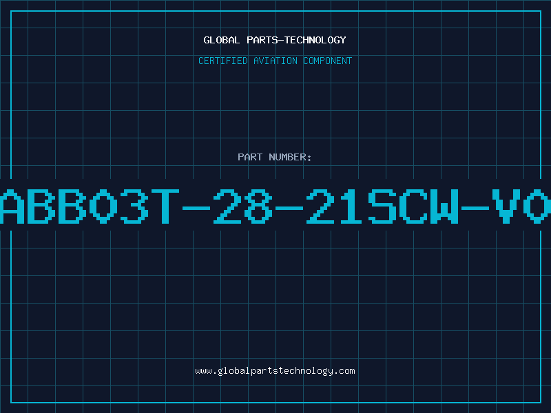 Aviation Part ABB03T-28-21SCW-V0
