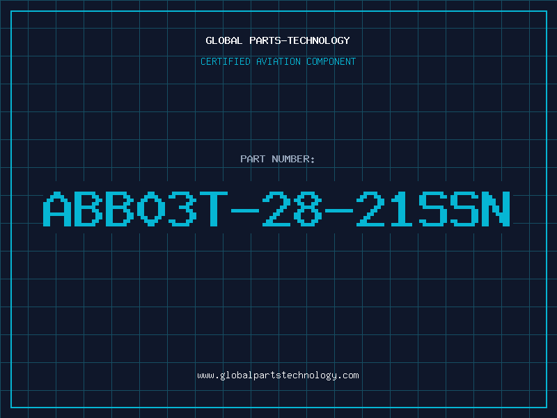 Aviation Part ABB03T-28-21SSN