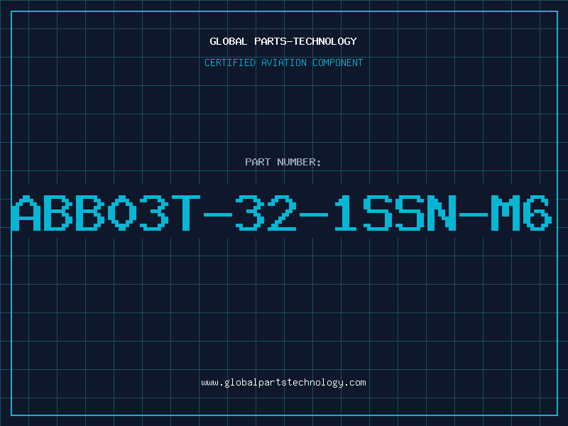 Aviation Part ABB03T-32-1SSN-M6