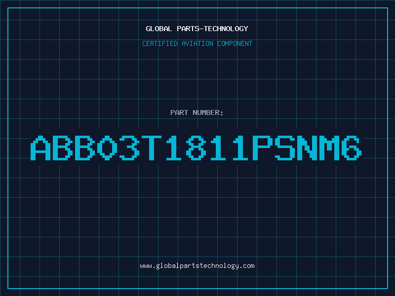 Aviation Part ABB03T1811PSNM6