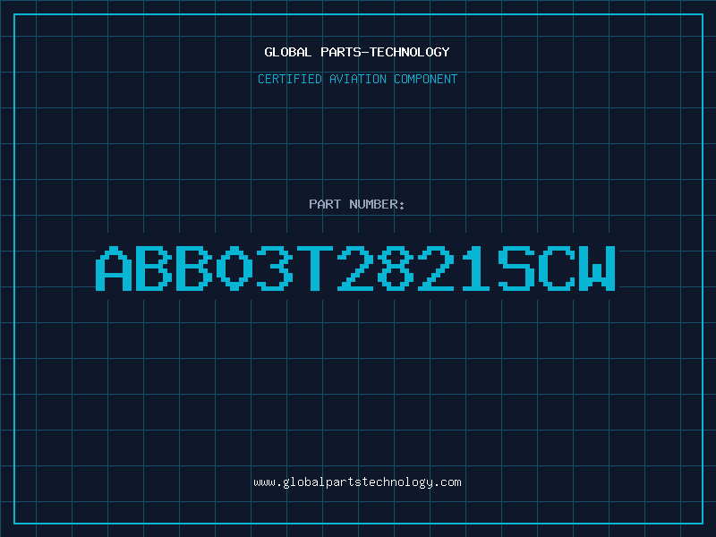 Aviation Part ABB03T2821SCW