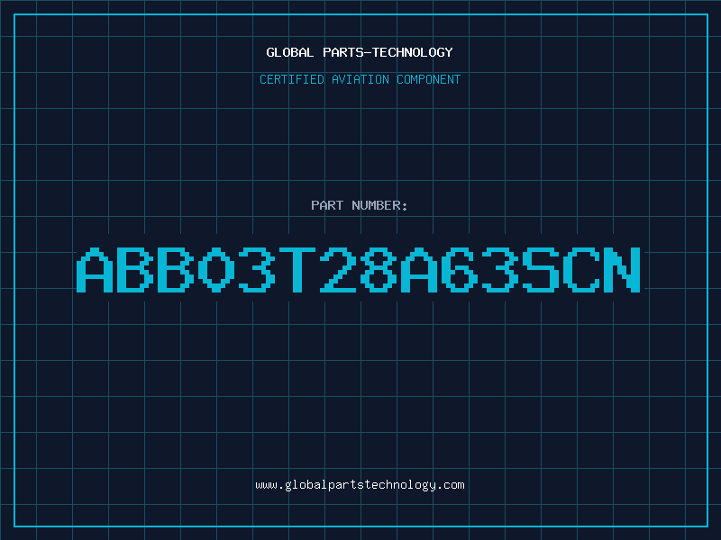 Aviation Part ABB03T28A63SCN
