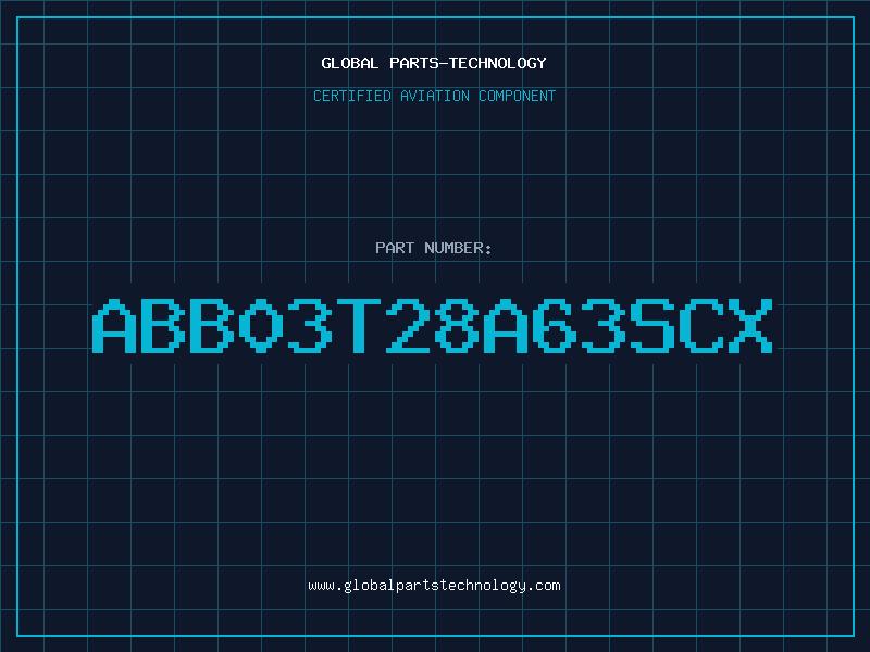 Aviation Part ABB03T28A63SCX