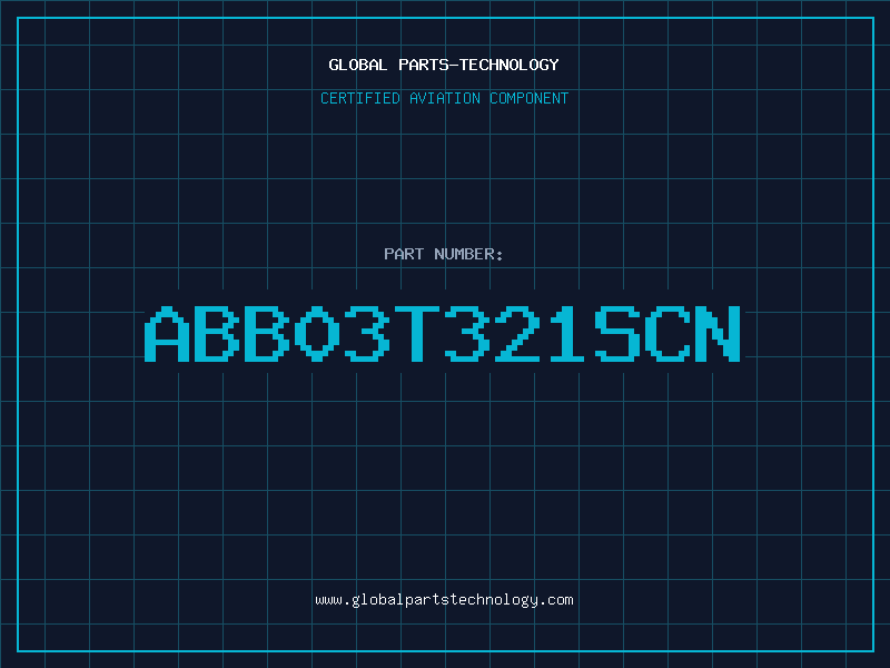 Aviation Part ABB03T321SCN