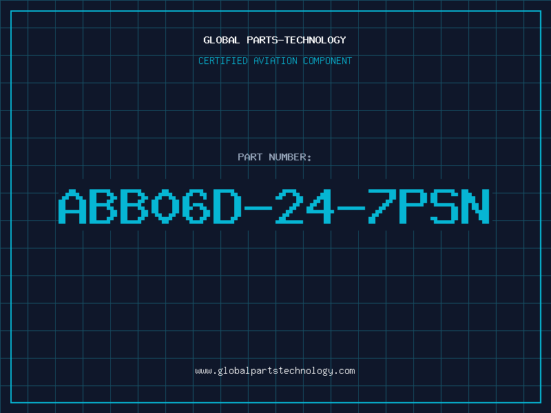 Aviation Part ABB06D-24-7PSN
