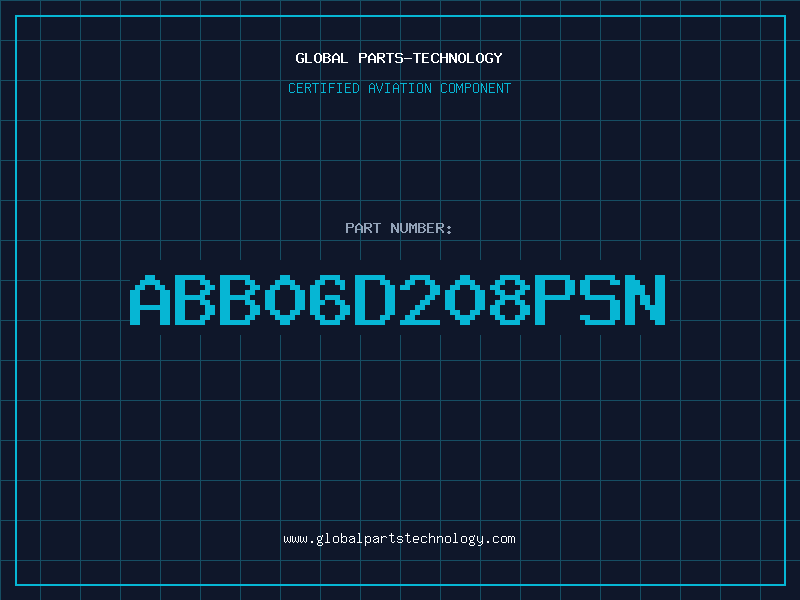 Aviation Part ABB06D208PSN