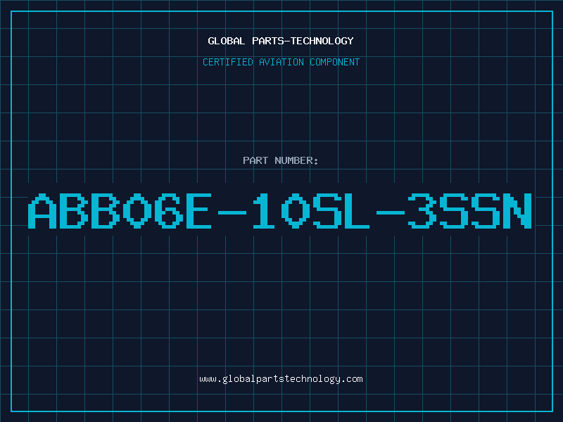 Aviation Part ABB06E-10SL-3SSN