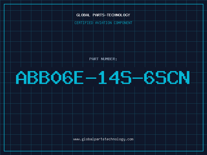 Aviation Part ABB06E-14S-6SCN