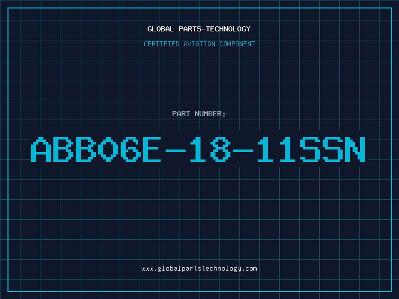 Aviation Part ABB06E-18-11SSN