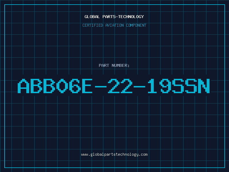Aviation Part ABB06E-22-19SSN