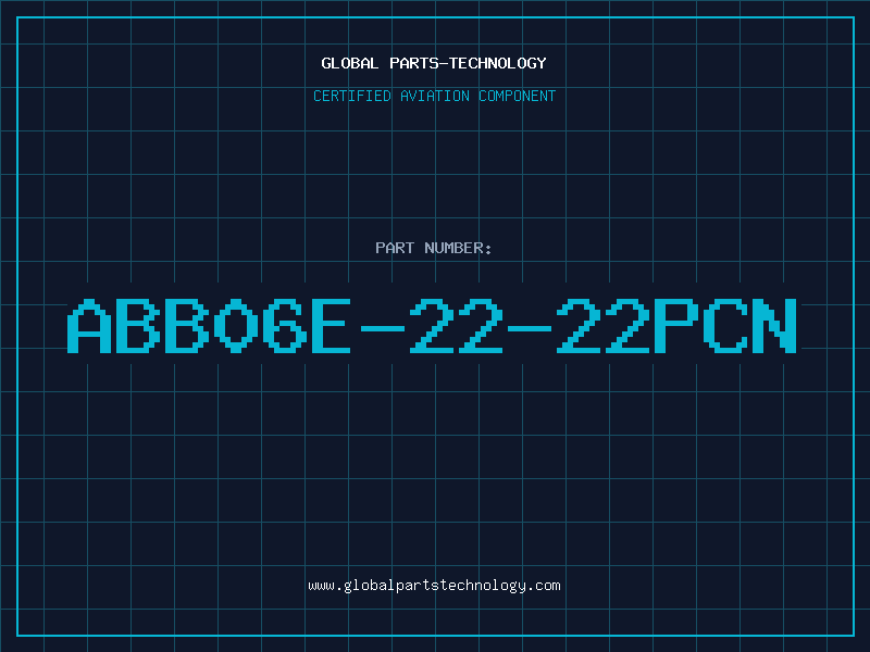 Aviation Part ABB06E-22-22PCN