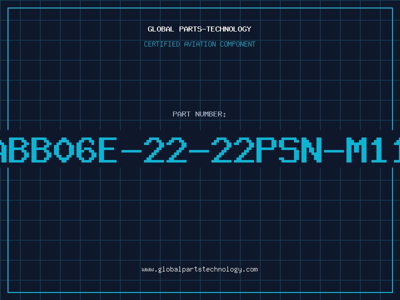 Aviation Part ABB06E-22-22PSN-M11