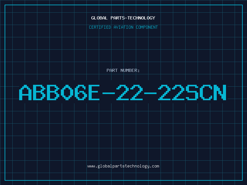 Aviation Part ABB06E-22-22SCN