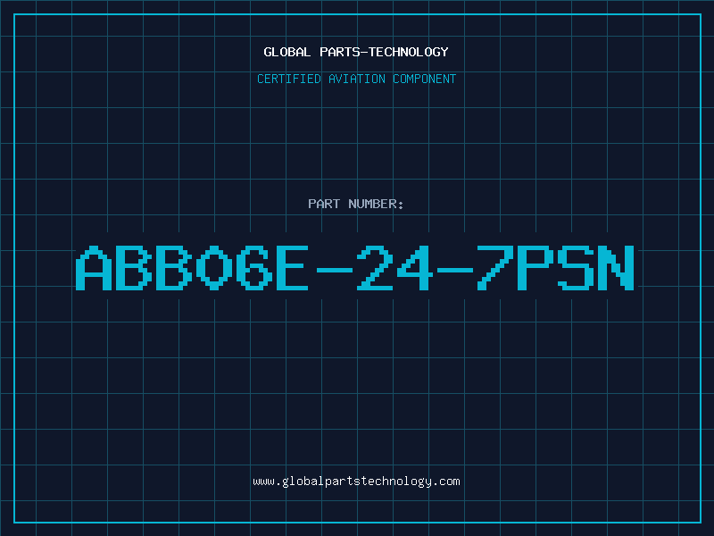 Aviation Part ABB06E-24-7PSN