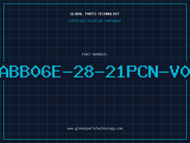 Aviation Part ABB06E-28-21PCN-V0