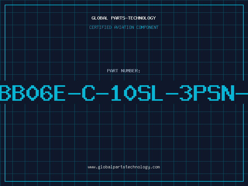Aviation Part ABB06E-C-10SL-3PSN-M