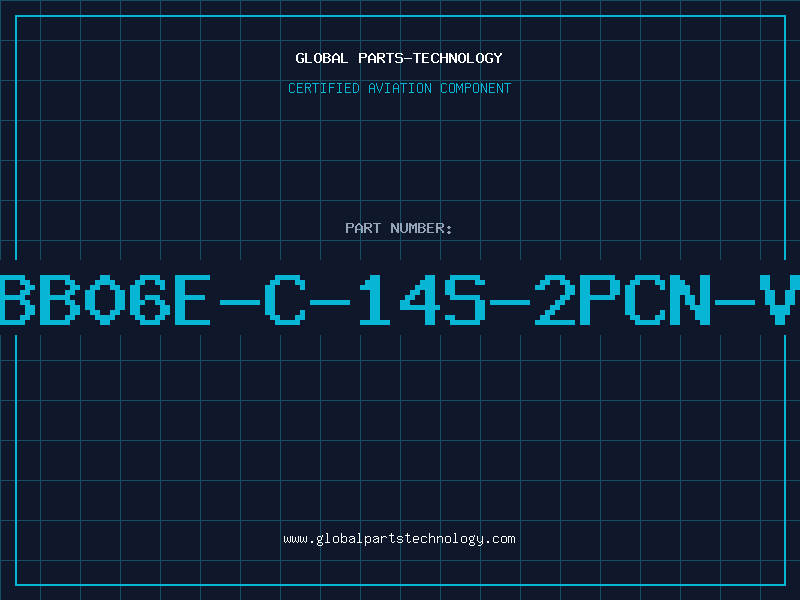 Aviation Part ABB06E-C-14S-2PCN-V0
