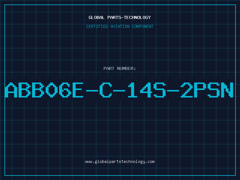 Aviation Part ABB06E-C-14S-2PSN